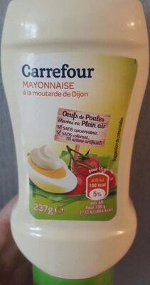 Mayonnaise à la moutarde de Dijon - Informació nutricional - fr
