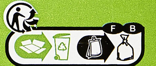 FRUIT &Cie POMME - Istruzioni per il riciclaggio e/o informazioni sull'imballaggio - fr