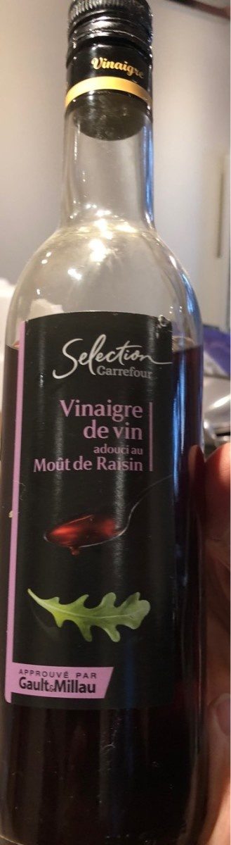 Vinaigre de vin adouci au moût de raisin - Produit