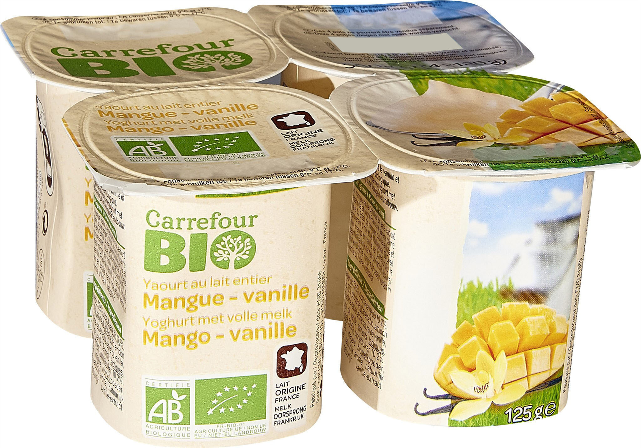 Brassé mixé Mangue-Vanille - Product - fr