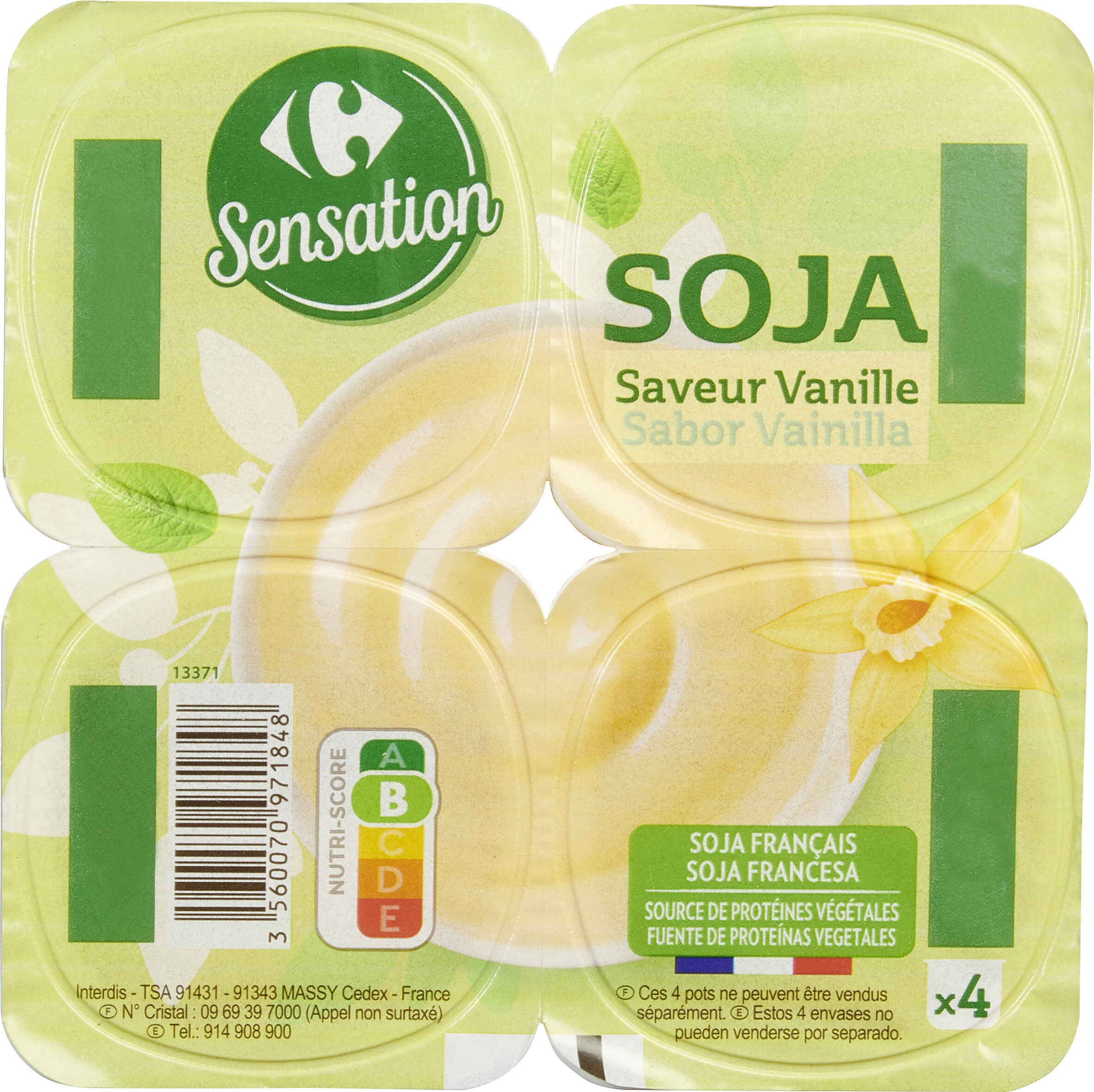 SOJA saveur Vanille - Product - fr