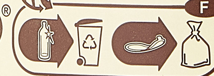 Sirop de cassis de Bourgogne - Instruction de recyclage et/ou informations d'emballage