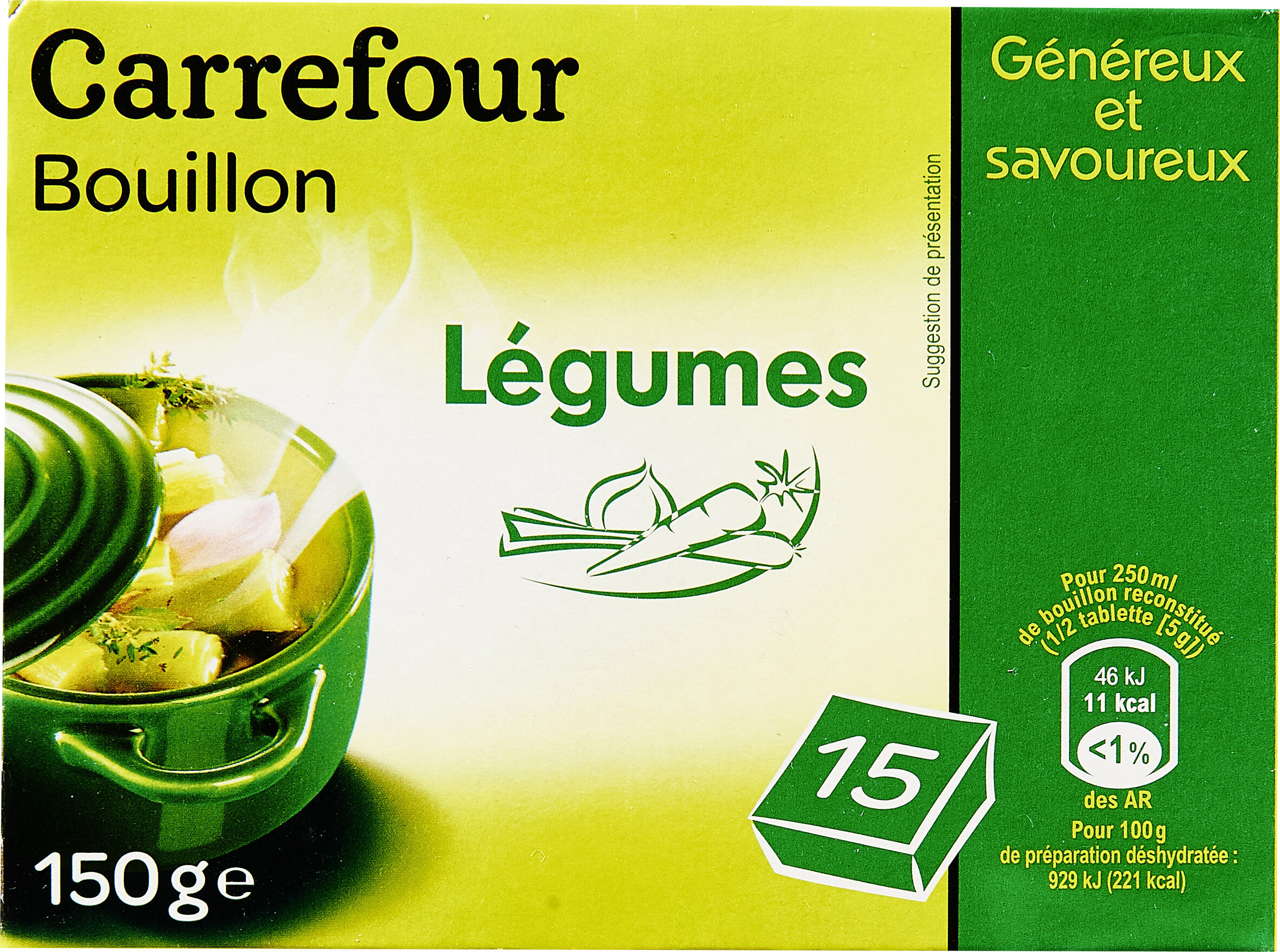 Bouillon Saveur Légumes - Product - fr