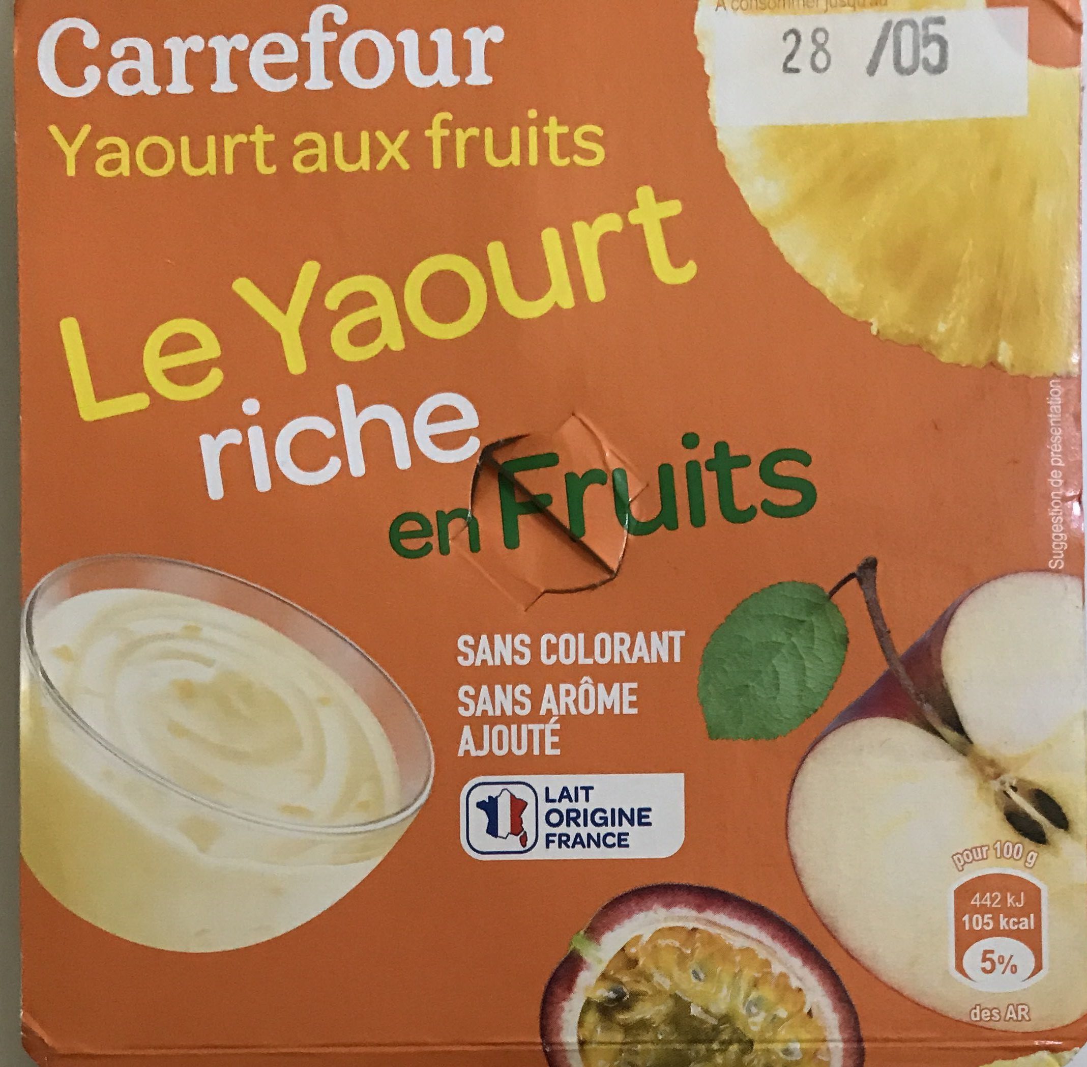 Le Yaourt riche en fruits - Product - fr