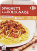 Spaghetti à la bolognaise - نتاج