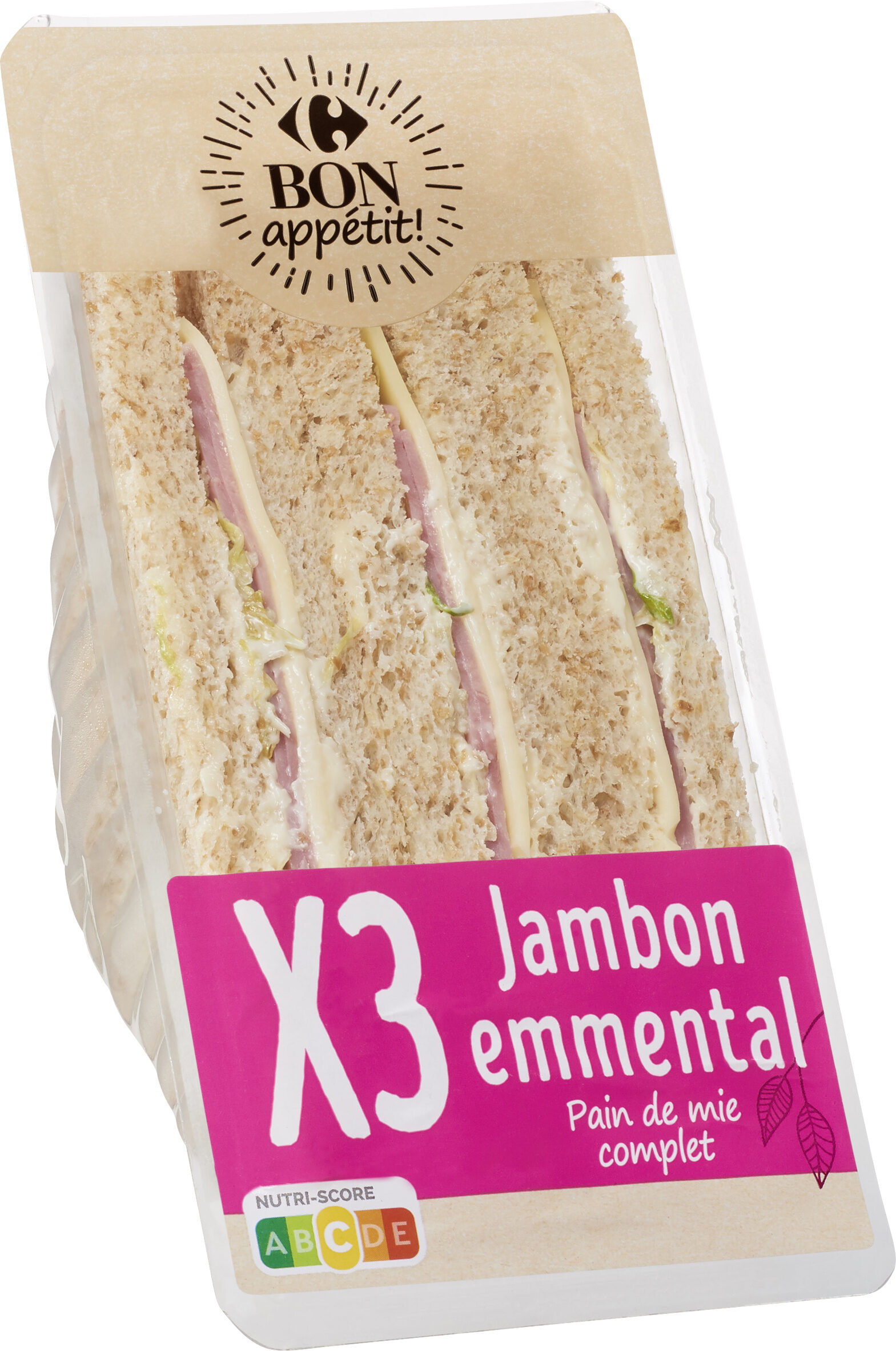 jambon emmental - Product - fr