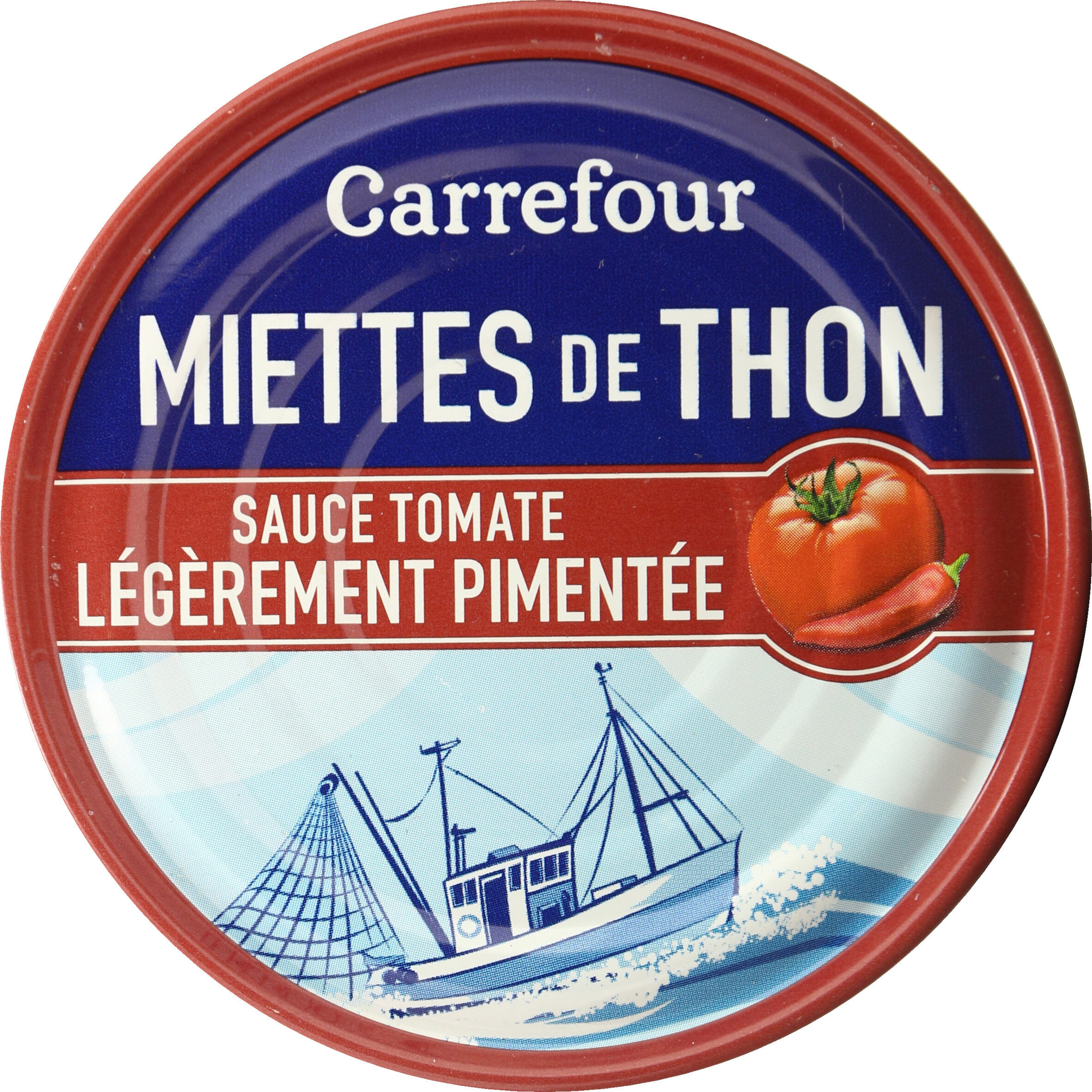 Miettes de thon sauce tomate légèrement pimentée - Produit