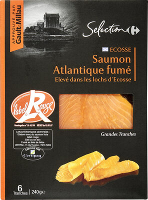 Saumon Atlantique fumé Ecosse - Product - fr