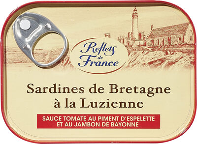 Sardines de Bretagne à la Luzienne sauce tomate au piment d'Espelette et au jambon de Bayonne - Produit