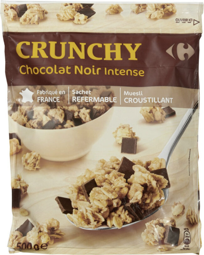 Crunchy Chocolat noir intense - Producte - fr