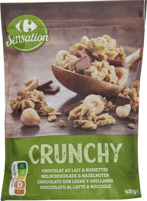 Crunchy Chocolat au lait & Noisettes - Produkt - fr