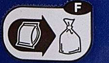 Queues de gambas sauvages - Recycling instructions and/or packaging information - fr