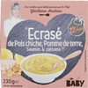 "Ecrasé de Pois chiche, Pomme de terre, Saumon & curcuma" - Product