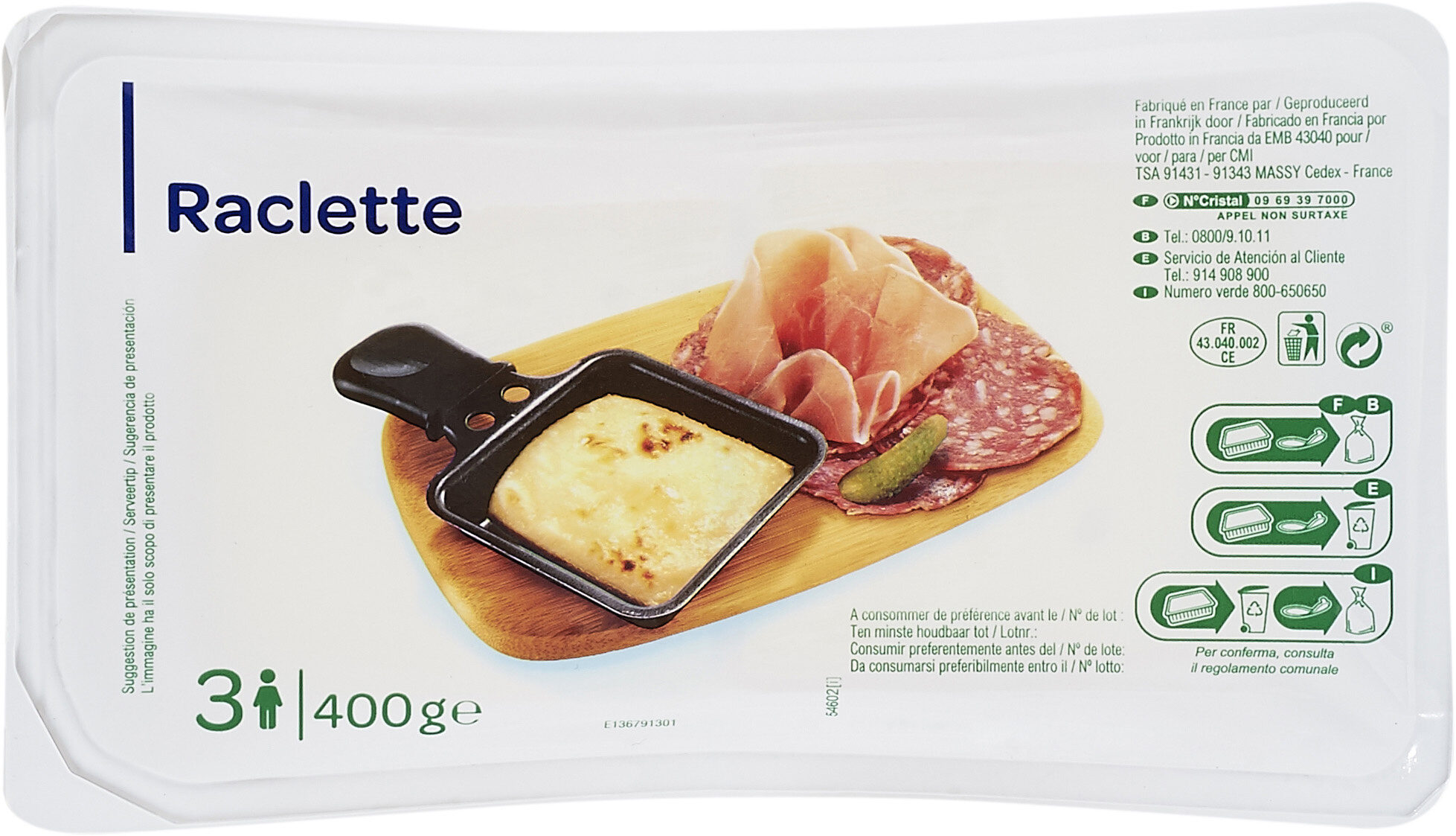 Raclette - Prodotto - fr
