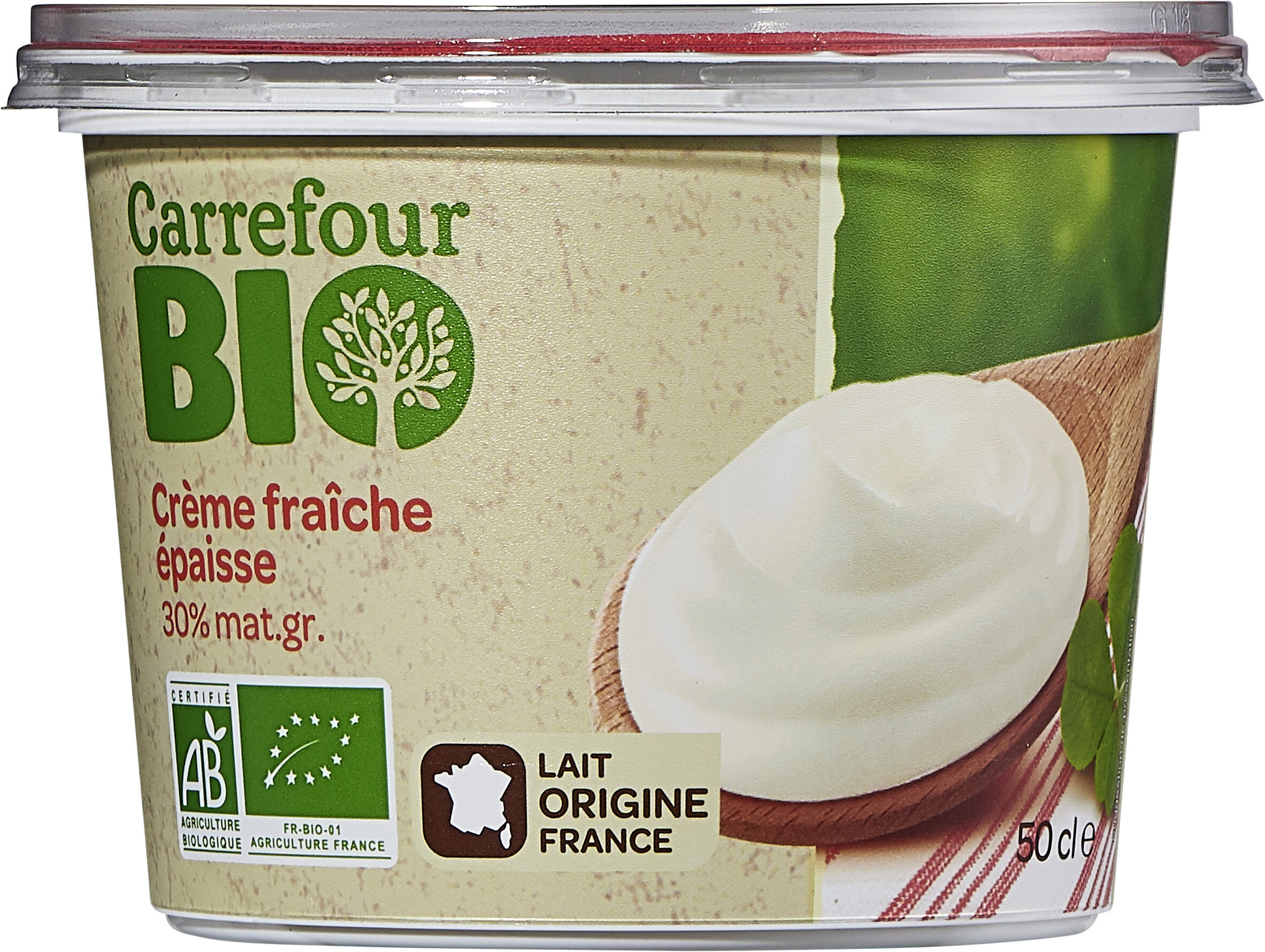 Crème fraîche épaisse - Product - fr