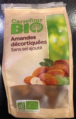 Amandes décortiquées - Recycling instructions and/or packaging information - fr