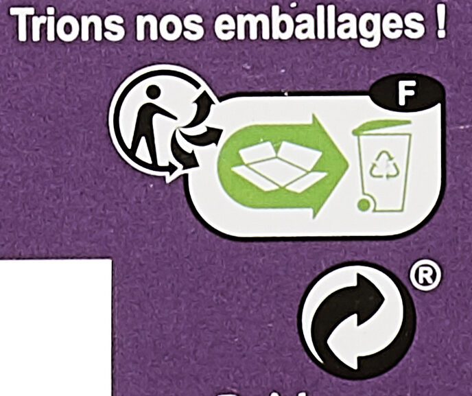 Fusilli de pois cassés - Recycling instructions and/or packaging information - fr