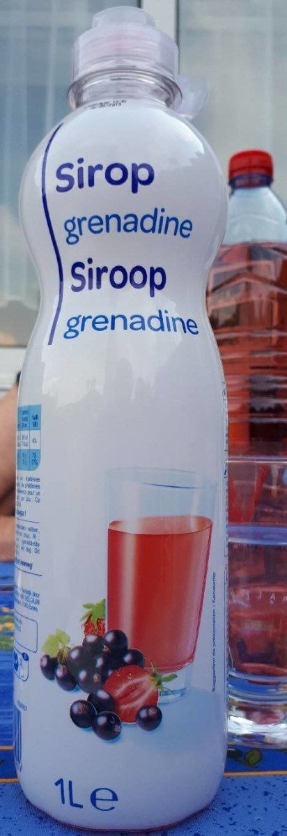 Sirop grenadine - Produit