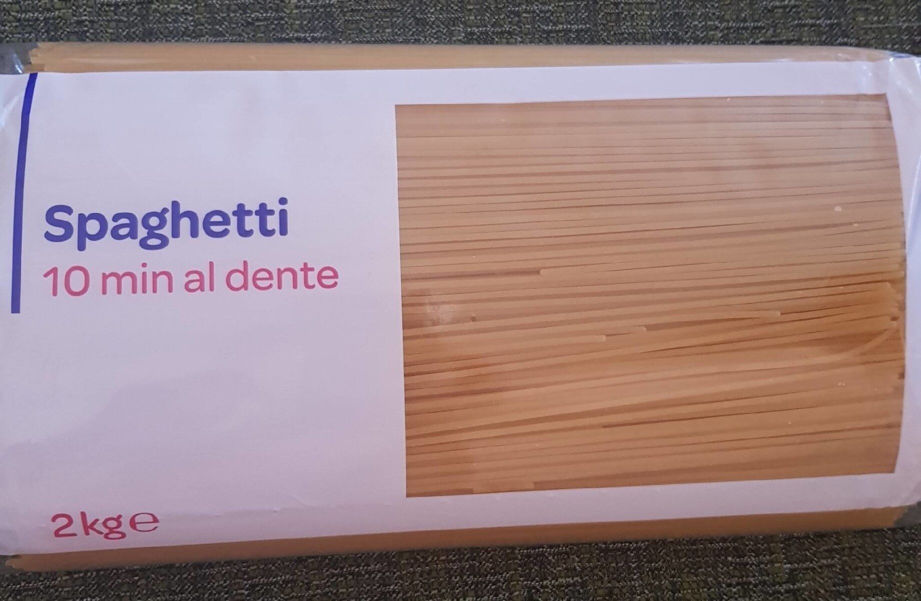 Spaghetti 2kg Carrefour - Producto