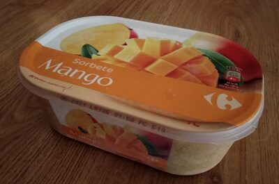 Sorbete Mango - Producto