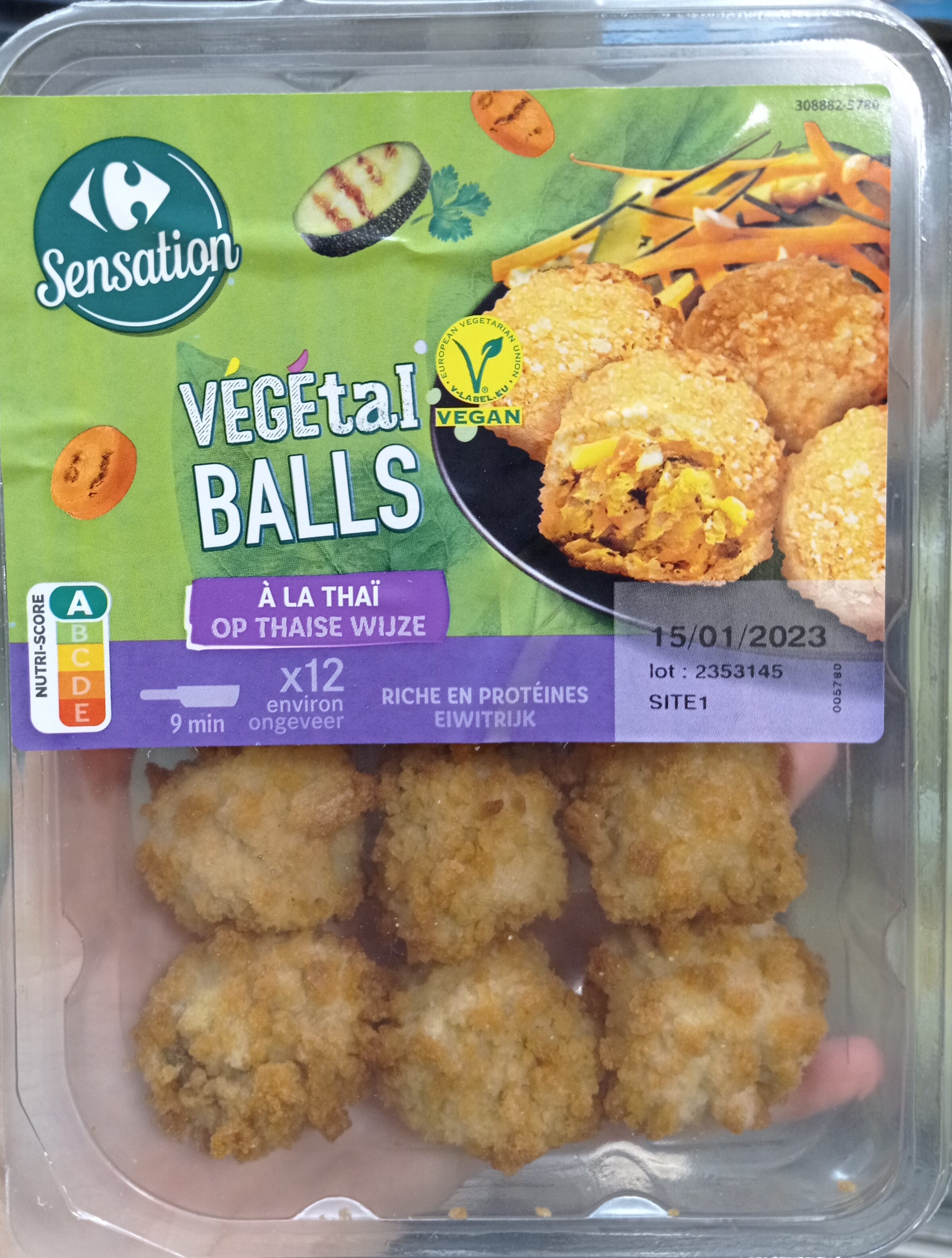 Vegetal balls à la thaï - Prodotto - fr