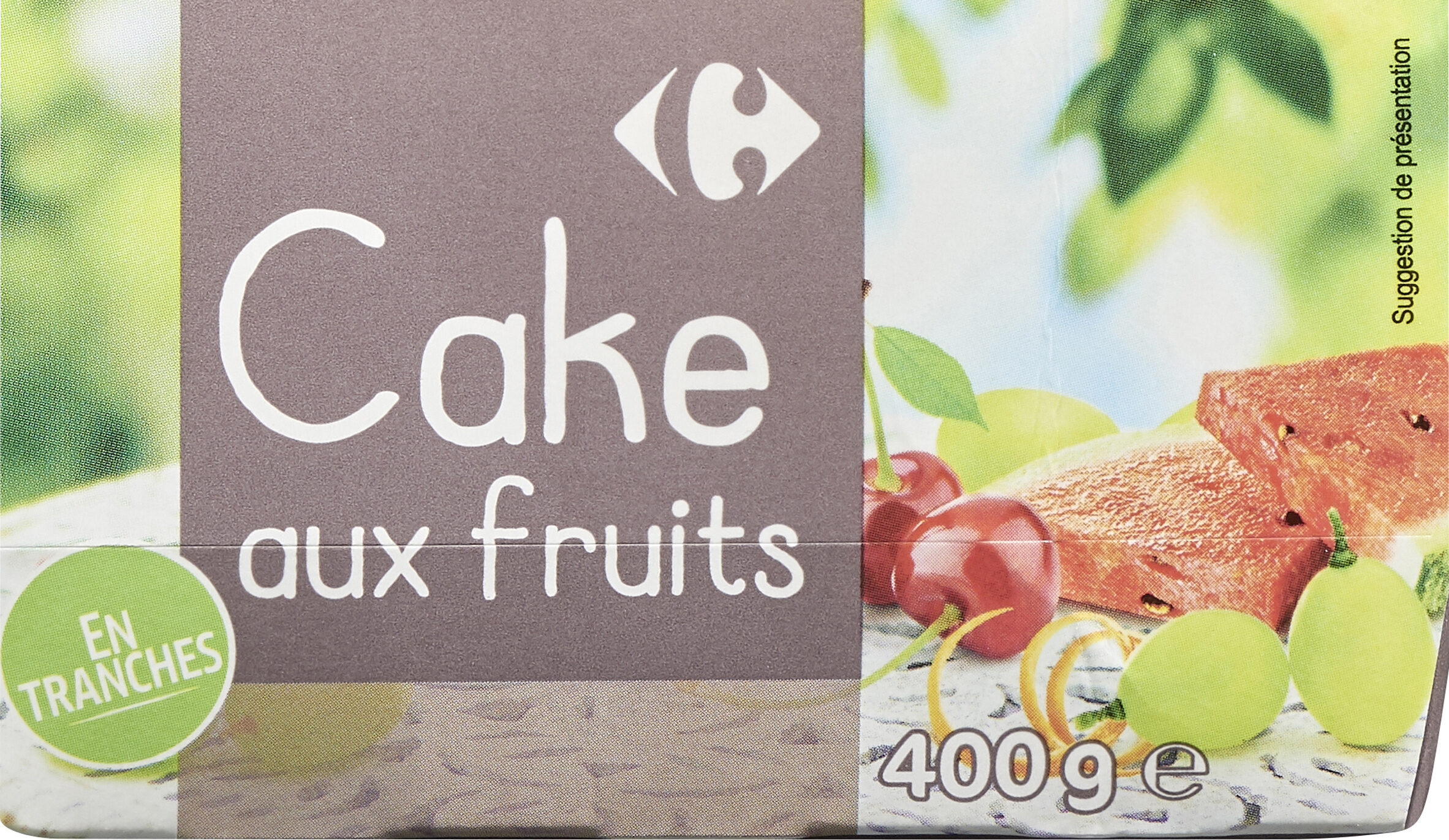 Cake au fruits - Producte - fr
