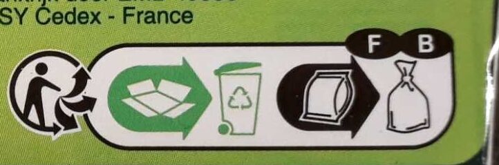 Cake au fruits - Instrucciones de reciclaje y/o información de embalaje - fr