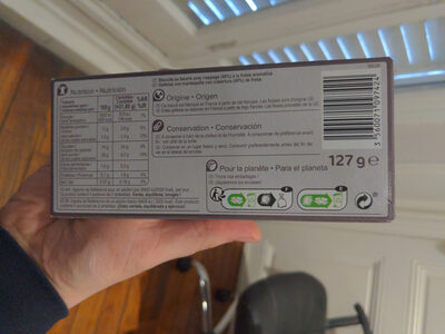 Tartelette goût fraise - Instruccions de reciclatge i/o informació d’embalatge - fr