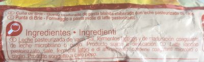 Brie - Ingredients - fr