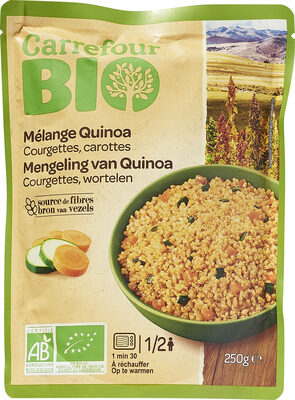 Mélange Quinoa, courgettes, carottes - Product - fr