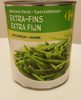 Haricots verts extra fins - Producte
