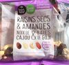 Raisins secs et amandes - Produit