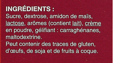 Préparation pour panna cotta - Ingredients - fr