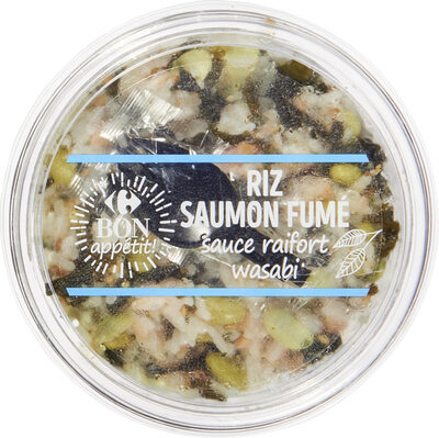 Riz au saumon fumé sauce raifort et wazabi - Produkt - fr
