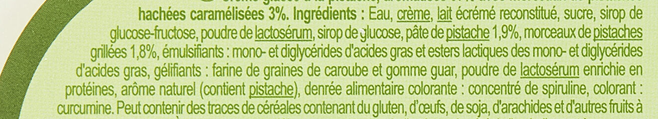 Pistache - Ingredients - fr