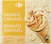 Cônes glacés banane caramel - نتاج