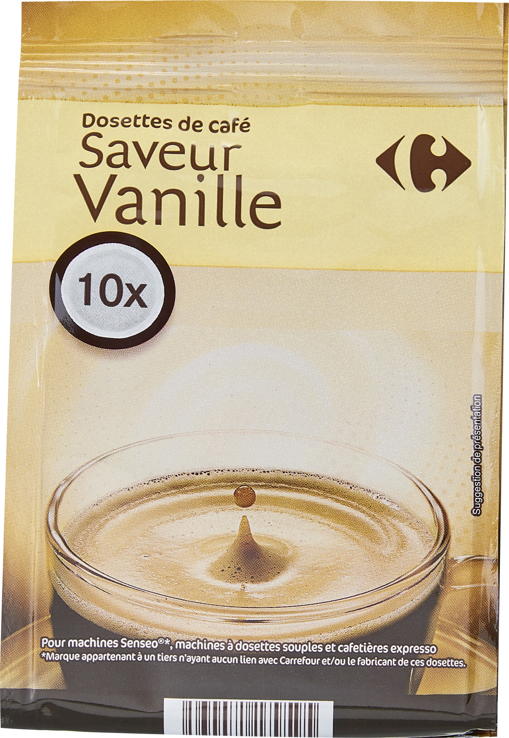 Dosettes de café saveur vanille - Product - fr