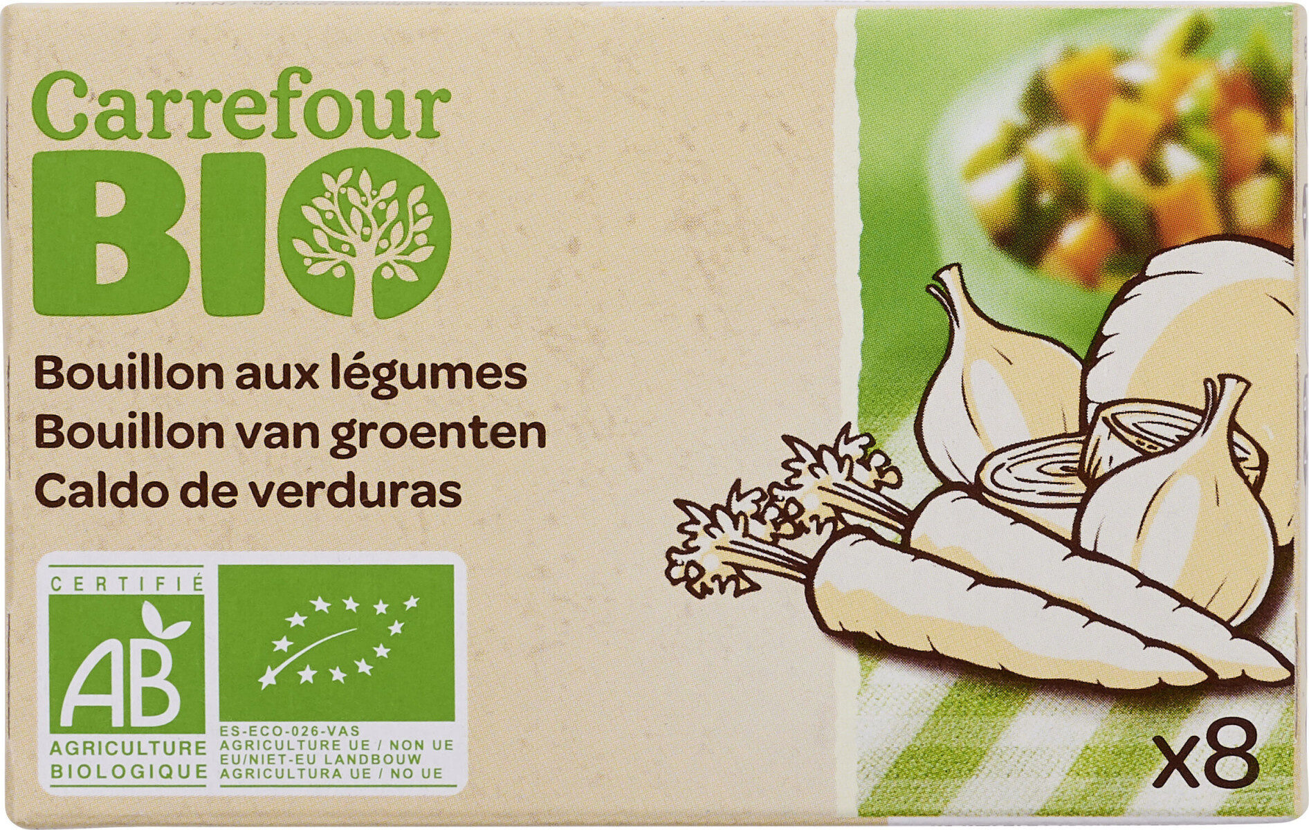 Bouillon aux légumes - Producto - fr