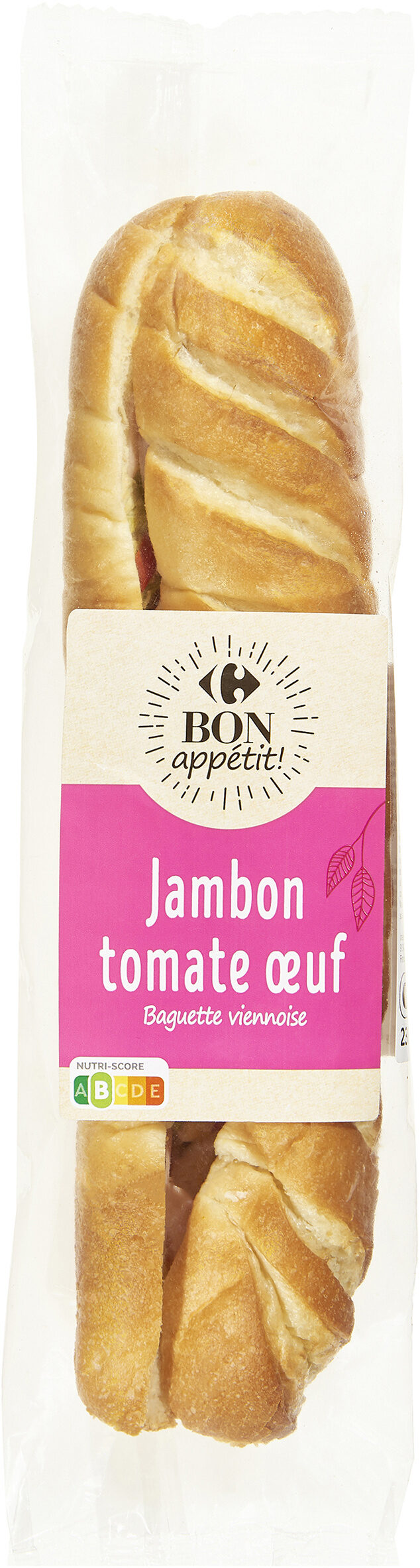 Jambon tomate œuf - Product - fr