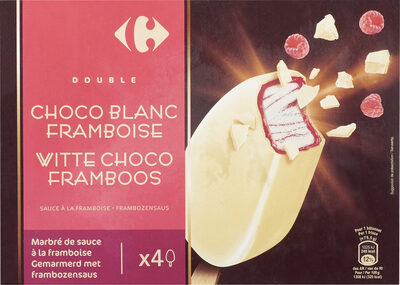 Double RASPBERRY Chocolat Blanc Framboise - Producte - fr