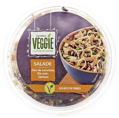 Veggie salade duo de carottes, riz noir, quinoa - Product - fr