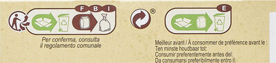 Barres Chocolat au lait - Instruction de recyclage et/ou informations d'emballage