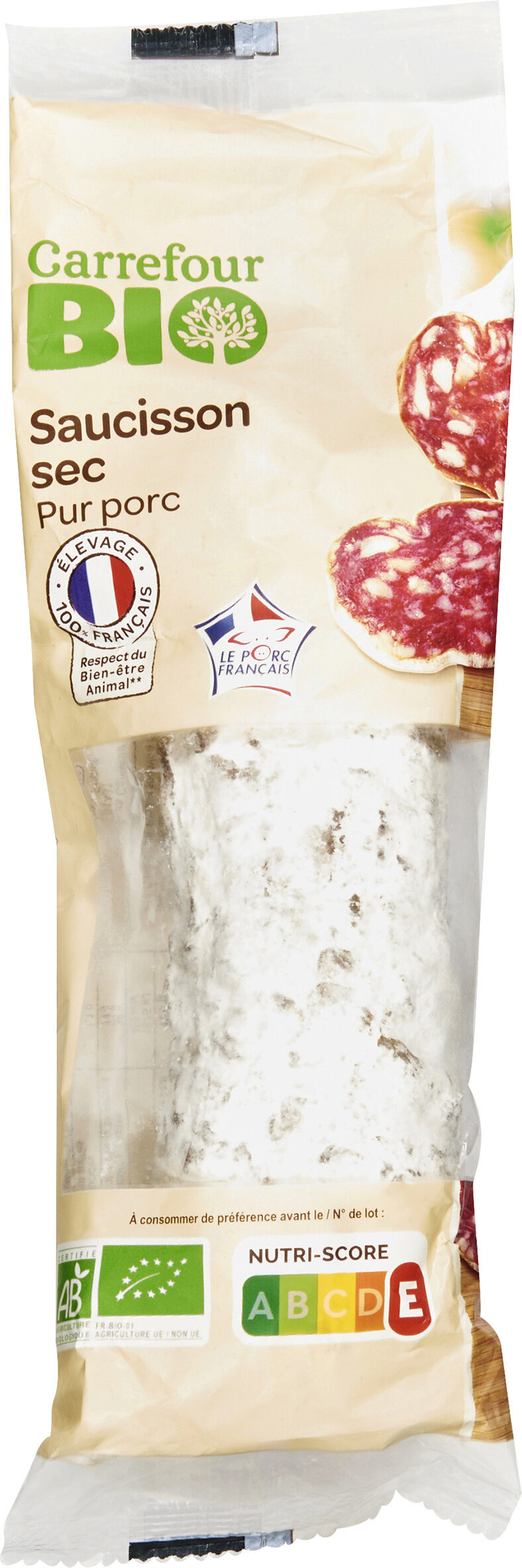 Saucisson sec - Recycling instructions and/or packaging information - fr