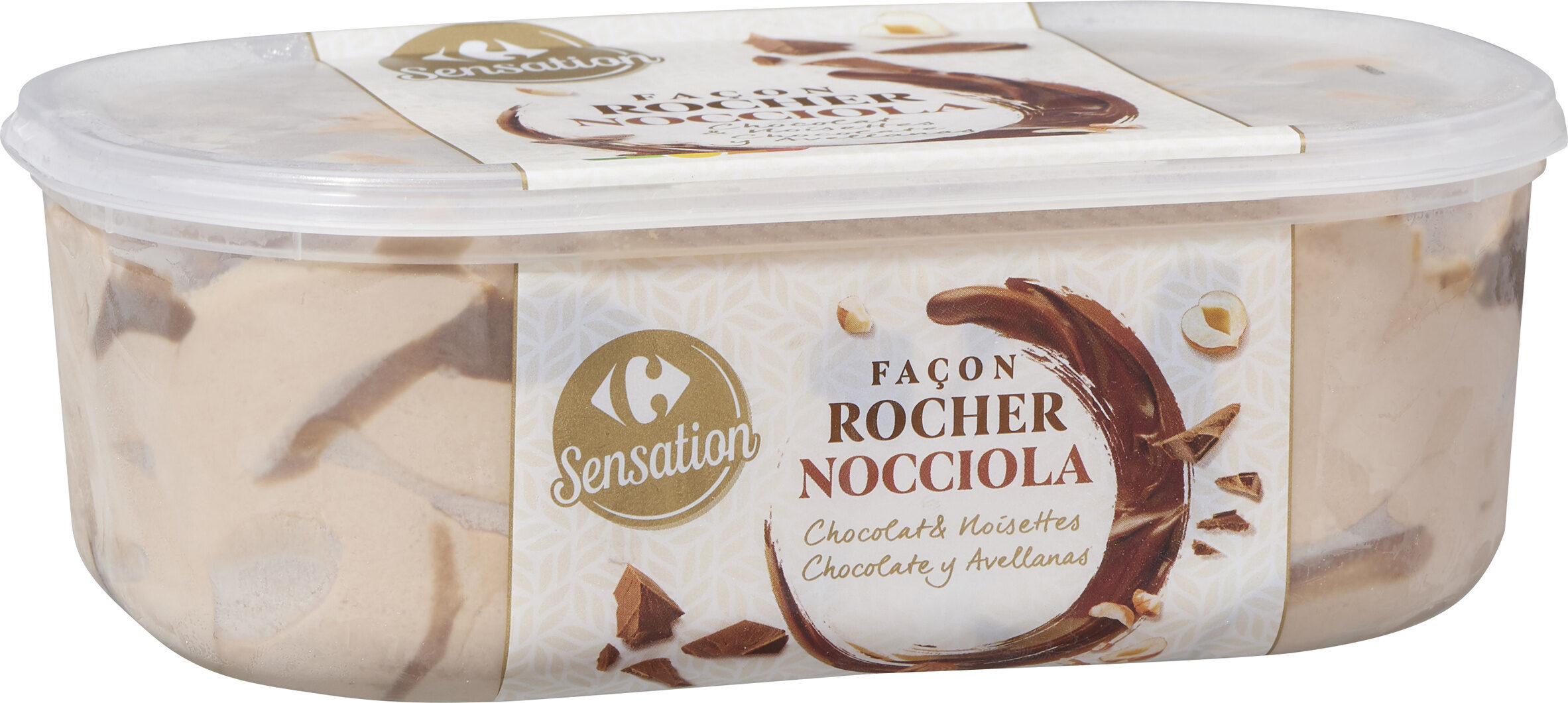 Façon rocher Nocciola - chocolat & noisettes - Recycling instructions and/or packaging information - fr