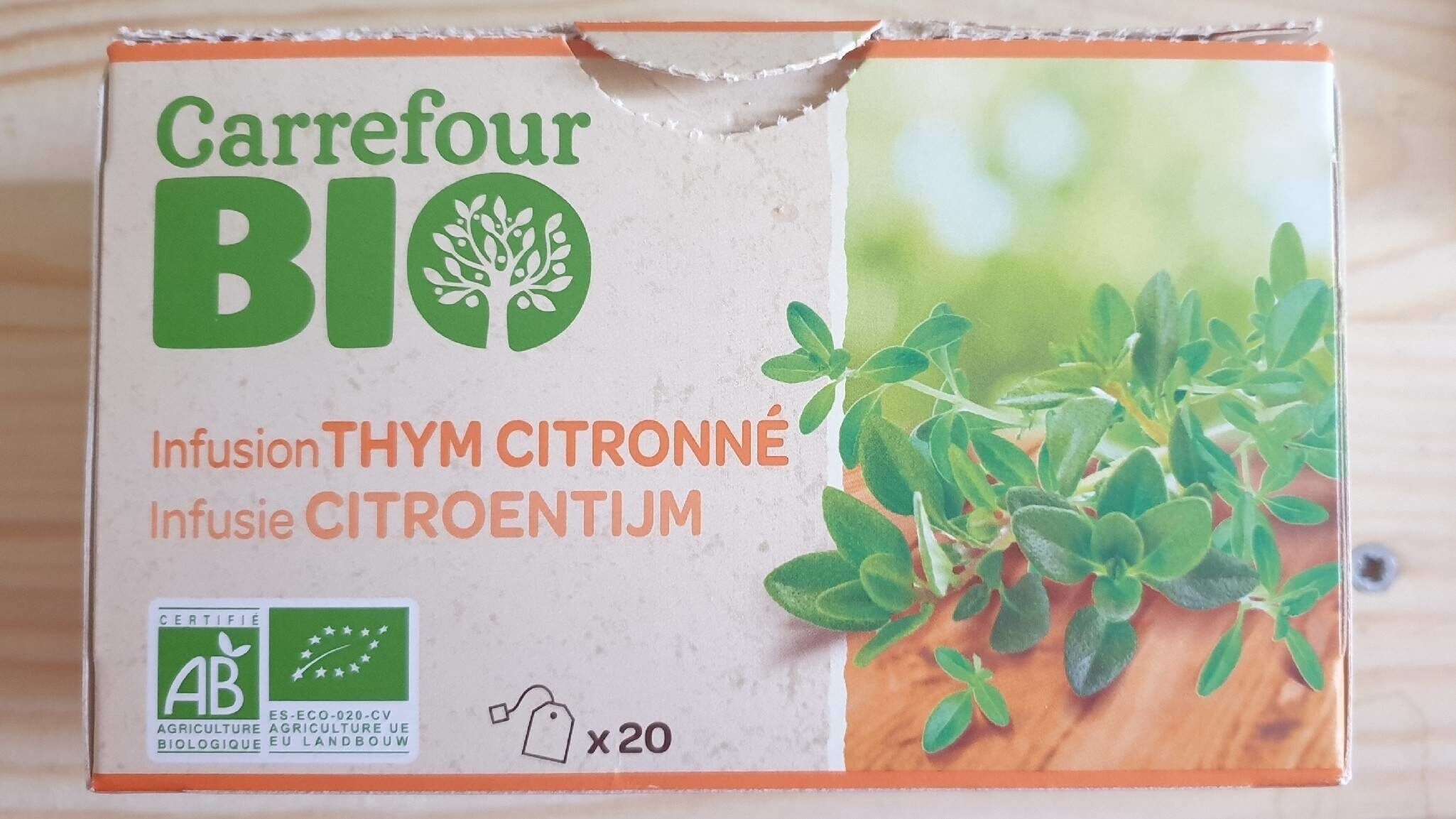 Infusion Thym Citronné - Product - fr