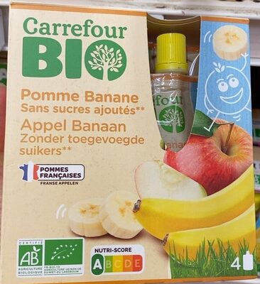 Pomme Banane Sans sucres ajoutés - Producte - fr