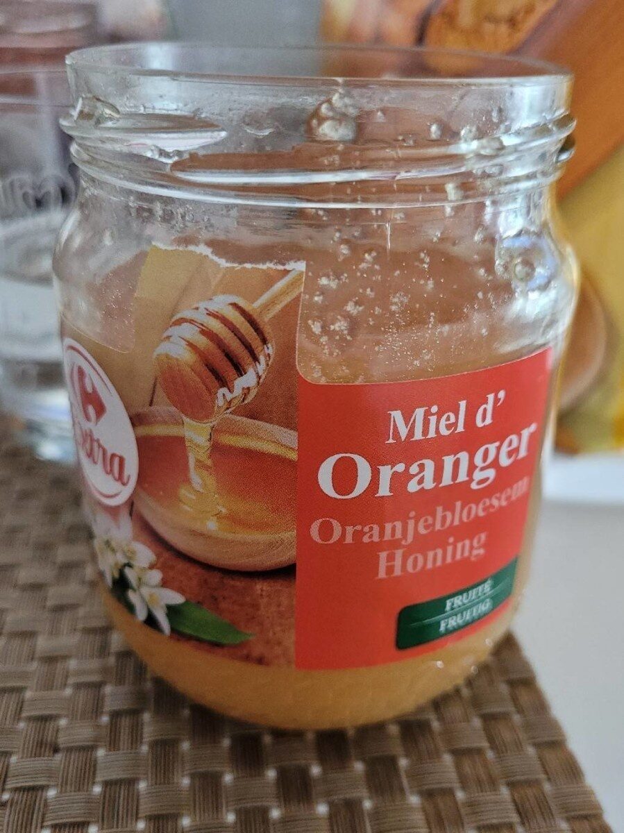 Miel d'oranger carrefour - Produkt - fr