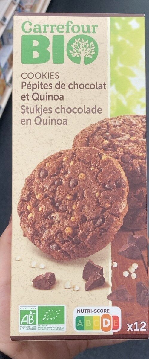 Cookies pépites de chocolat et quinoa - Producto - fr