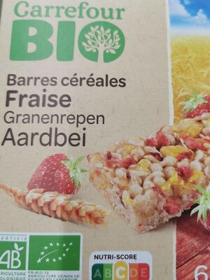Barres céréales fraise - Produkt - fr