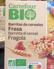 barritas de cereales fresa - Produit